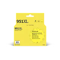  Картридж T2 IC-H048 (CN048AE) для HP Officejet Pro 8100, 8600, 8600 Plus, 251dw, 276dw, желтый купить в Restart