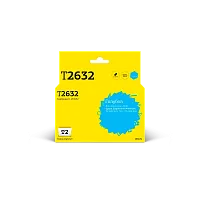  Картридж T2 IC-ET2632 (C13T26324010) для Epson Expression Premium XP-600, 605, 700, 800, голубой, с чипом купить в Restart
