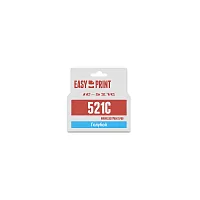 Картридж EasyPrint IC-CLI521C (CLI-521C) для Canon PIXMA iP4700, MP540, 620, 980, MX860, голубой, с чипом купить в Restart